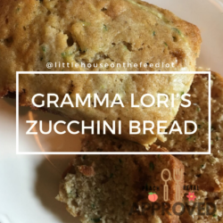 Gamma Lori's Zucchini Bread