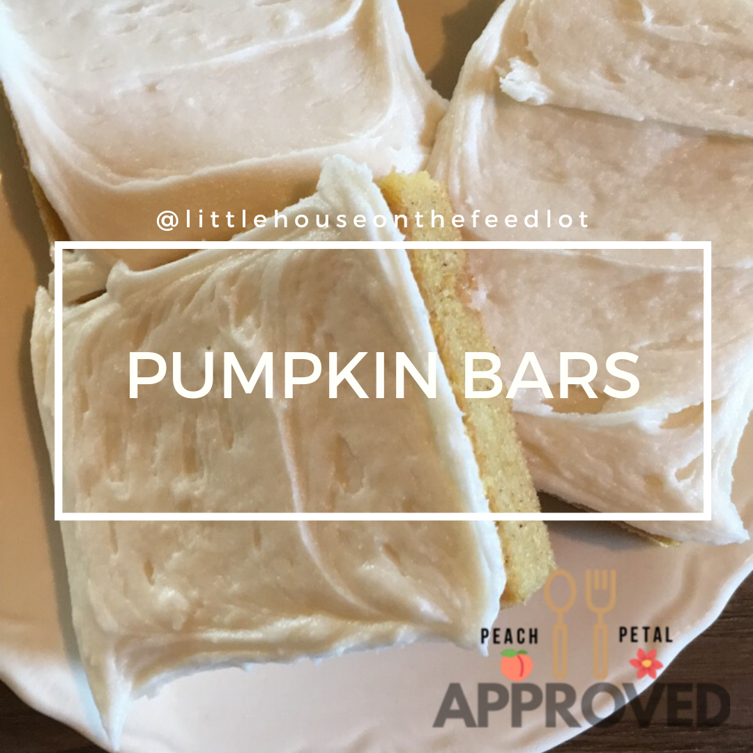 Pumpkin Bars