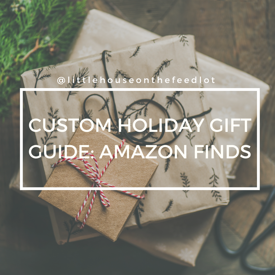 Custom Holiday Gift Guide: Amazon Finds